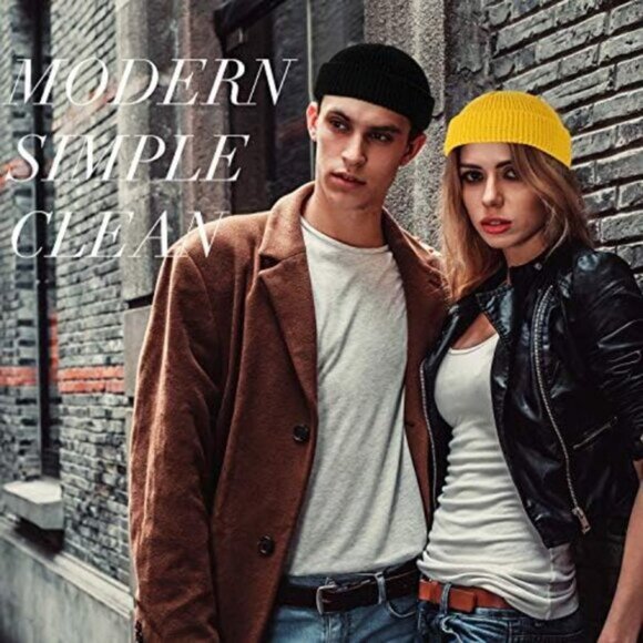 ⚡Unisex Black, Army Green, Dark Gray, Yellow 4 Pieces Watch Hat Fisherman Beanie - Picture 6 of 6